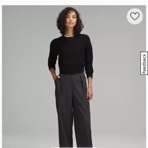 New Lululemon Wide-Leg Trouser Pants